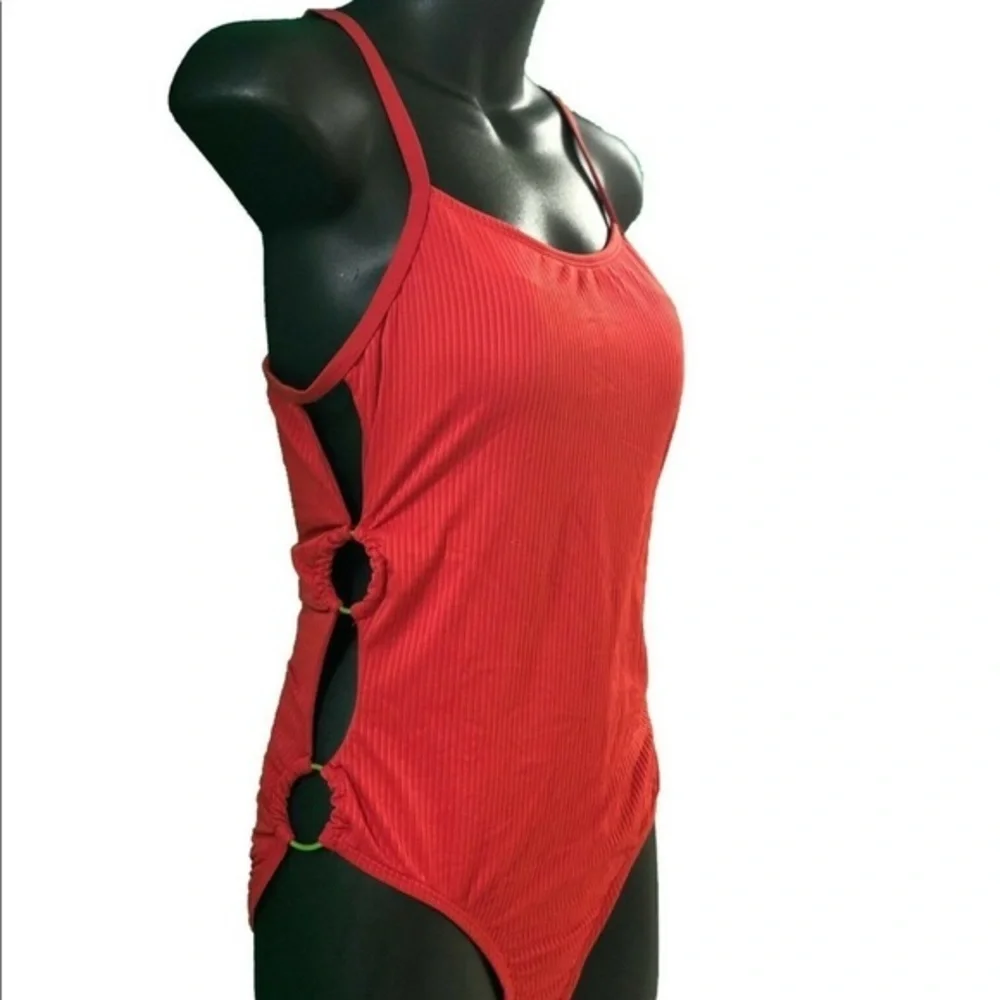 NWT Vigoss Rust Red 1PC Swimsuit